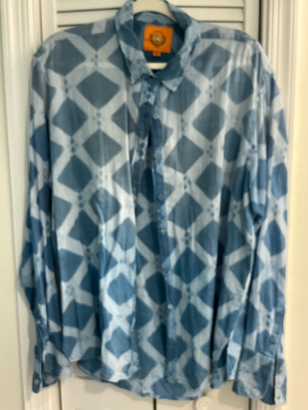 CONIGLIO PALM BEACH Long Sleeve 100% Blouse